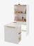Bibliothèque avec bureau intégré Modulo blanc - vertbaudet enfant 