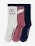 Lot de 3 paires de chaussettes Harry Potter fille prune - vertbaudet enfant 