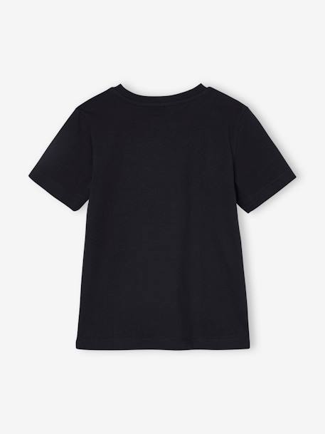 Lot de 2 tee-shirts sport garçon noir - vertbaudet enfant 
