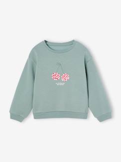 -Sweat fille motif imprimé