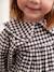 Ensemble 3 pièces bébé robe vichy + gilet + bandeau carreaux noir - vertbaudet enfant 