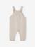 Salopette en tricot bébé beige chiné - vertbaudet enfant 