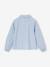 Chemise fille imprimée blanc+bleu ciel+écru - vertbaudet enfant 