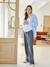 Pantalon de grossesse large gris - vertbaudet enfant 