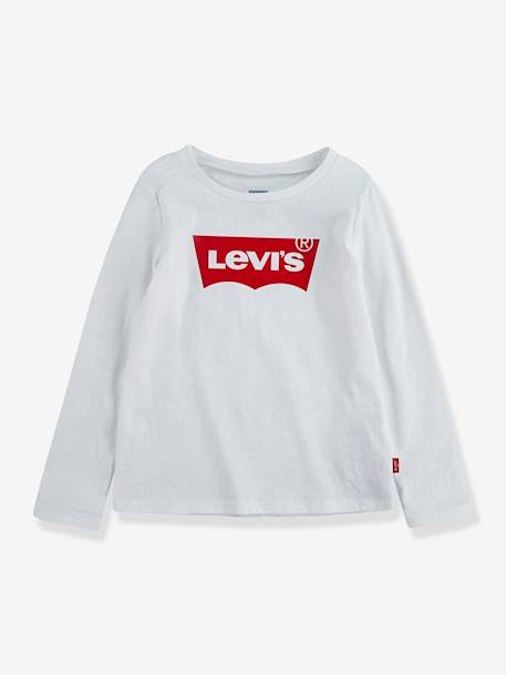 Tee-shirt Batwing Levi's manches longues blanc - vertbaudet enfant 