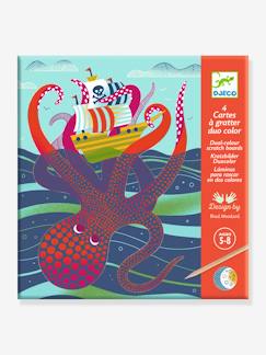 Jouet-Activités artistiques-Tableaux, dessin et peinture-Cartes à gratter dessus-dessous