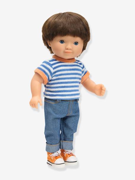 Lovely poupée à coiffer 32 cm blanc+bleu+bleu jean+zPARME - vertbaudet enfant 