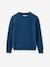 Pull Merinos bleu+vert - vertbaudet enfant 