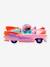 Voiture crazy motors or+rose+turquoise - vertbaudet enfant 