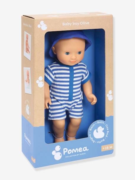 DJECO badpop 30 cm blauw+rozen - vertbaudet enfant 