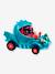 Voiture crazy motors or+rose+turquoise - vertbaudet enfant 