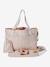 Sac à langer maxi LOVELY LEO rose imprimé - vertbaudet enfant 
