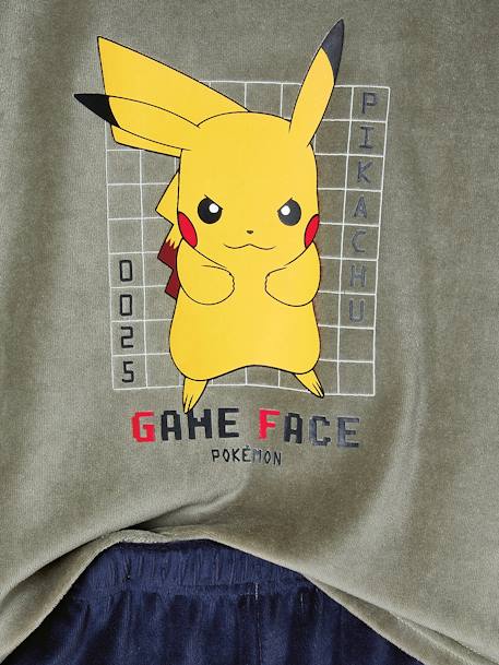 Pyjama Pokémon en velours vert sauge - vertbaudet enfant 