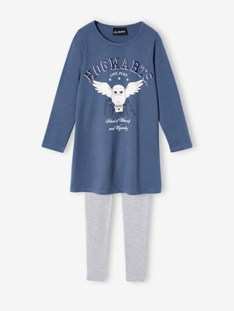 Ensemble chemise de nuit + legging fille Harry Potter indigo - vertbaudet enfant 