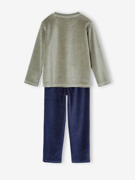 Pyjama Pokémon en velours vert sauge - vertbaudet enfant 