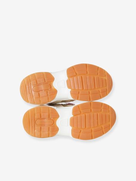 Baskets enfant fille à scratchs et élastiquées lot rose - vertbaudet enfant 