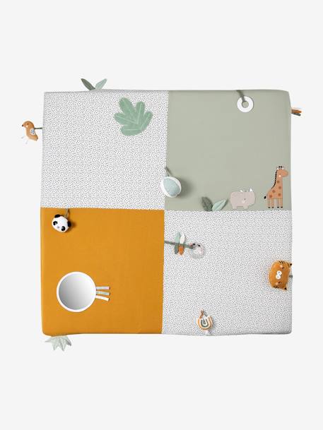 Housse fond de parc avec jouets TANZANIE vert d'eau - vertbaudet enfant 