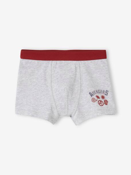 Lot de 3 boxers Marvel Avengers garçon lot rouge - vertbaudet enfant 