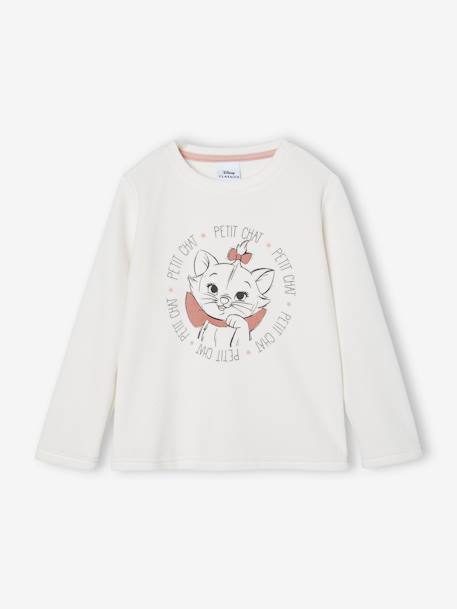 Pyjama fille velours Disney Marie Les Aristochats rose pâle - vertbaudet enfant 