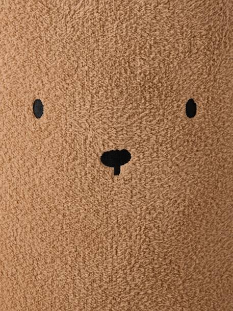 Panier de rangement XL en sherpa Ourson marron - vertbaudet enfant 