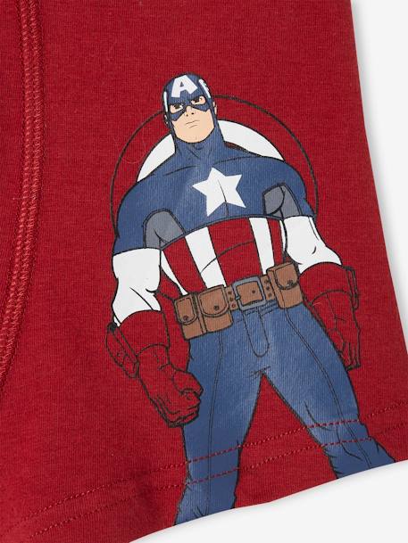 Lot de 3 boxers Marvel Avengers garçon lot rouge - vertbaudet enfant 