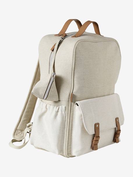 Sac à dos à langer Bergen écru - vertbaudet enfant 