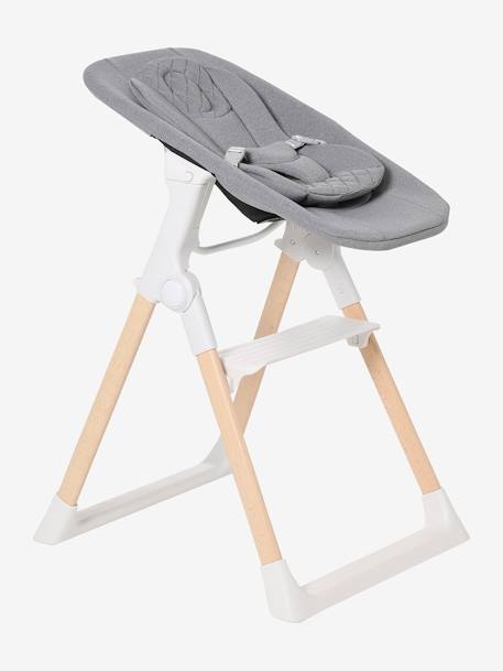 Chaise haute évolutive pliable CHILLSEAT vert sauge - vertbaudet enfant 