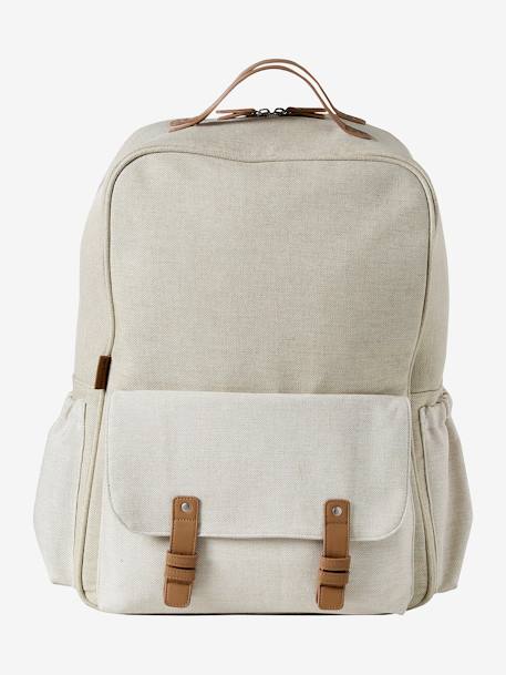 Sac à dos à langer Bergen écru - vertbaudet enfant 