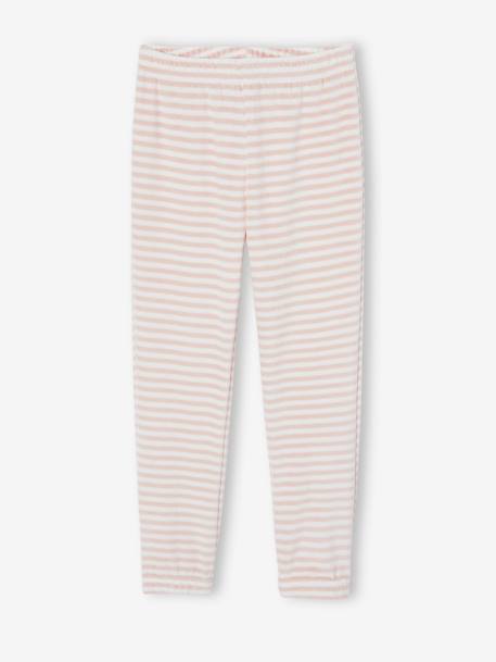 Pyjama fille velours Disney Marie Les Aristochats rose pâle - vertbaudet enfant 