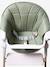 Chaise haute évolutive pliable CHILLSEAT vert sauge - vertbaudet enfant 