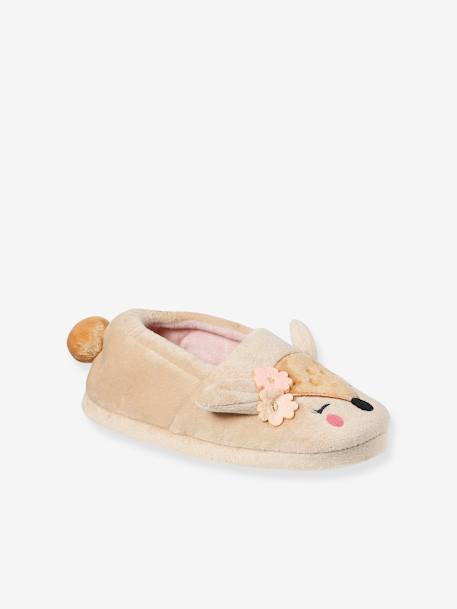 Chausson Biche fille rose pâle - vertbaudet enfant 