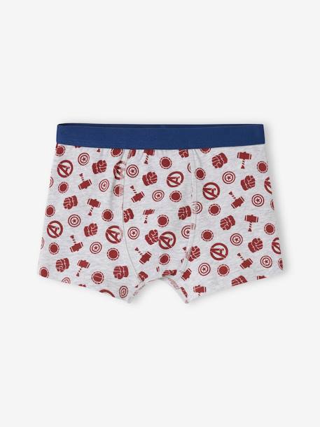 Lot de 3 boxers Marvel Avengers garçon lot rouge - vertbaudet enfant 