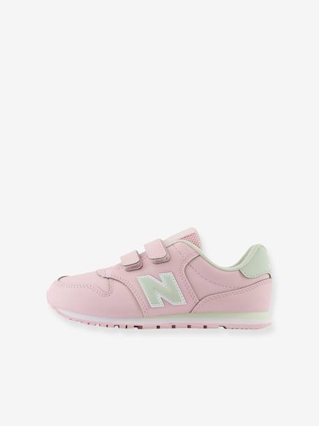 Kindersneakers met klittenband PV500CMN NEW BALANCE® ROSE CLAIR UNI AVEC DECOR - vertbaudet enfant 