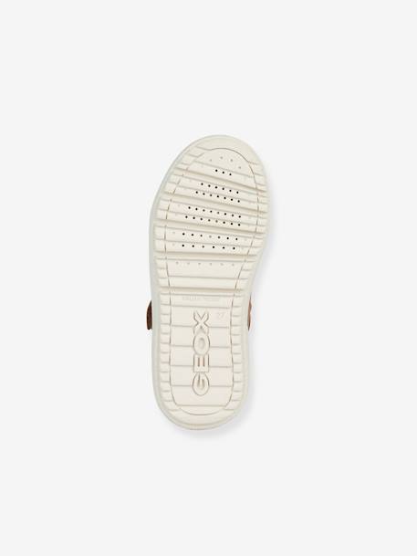 Baskets montantes enfant scratchées J Theleven Girl camel - vertbaudet enfant 