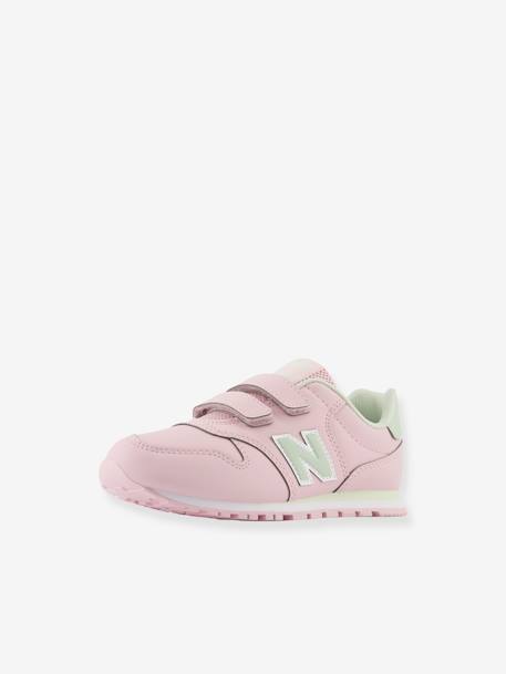 Kindersneakers met klittenband PV500CMN NEW BALANCE® ROSE CLAIR UNI AVEC DECOR - vertbaudet enfant 
