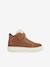 Baskets montantes enfant scratchées J Theleven Girl camel - vertbaudet enfant 