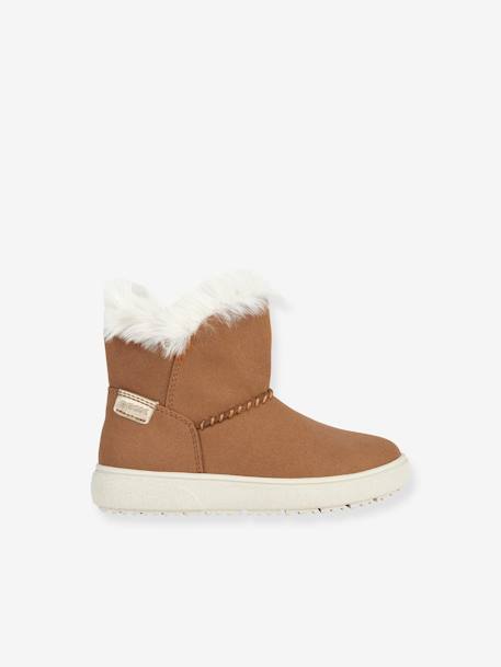 Bottes fourrées J Theleven Girl camel - vertbaudet enfant 