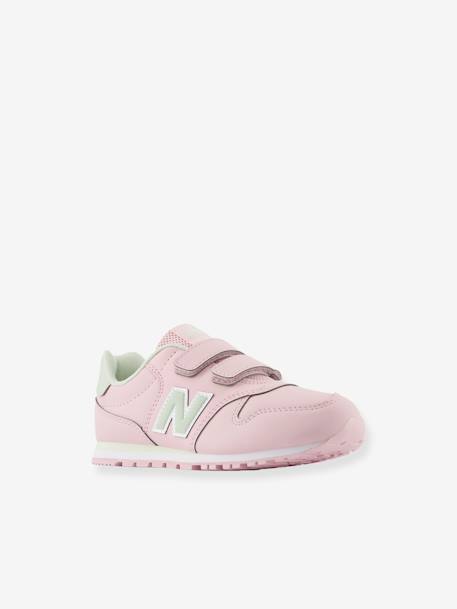 Kindersneakers met klittenband PV500CMN NEW BALANCE® ROSE CLAIR UNI AVEC DECOR - vertbaudet enfant 