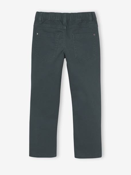 Pantalon garçon indestructible facile à enfiler beige+bleu nuit+kaki - vertbaudet enfant 
