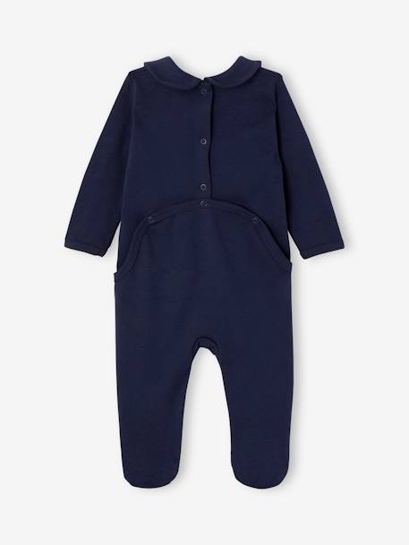Lot de 2 pyjamas bébé fille 'coeurs' bébé naissance marine - vertbaudet enfant 