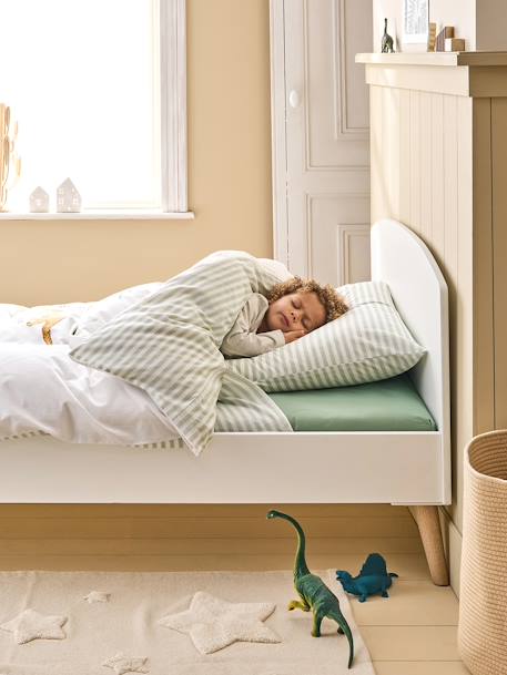 Parure enfant Magicouette DINOS, avec coton recyclé blanc imprimé - vertbaudet enfant 