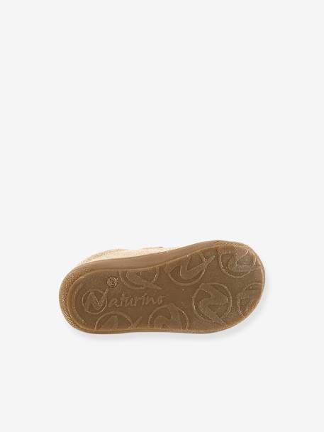 Laarsjes met klittenband NATURINO® ROSE CLAIR UNI - vertbaudet enfant 