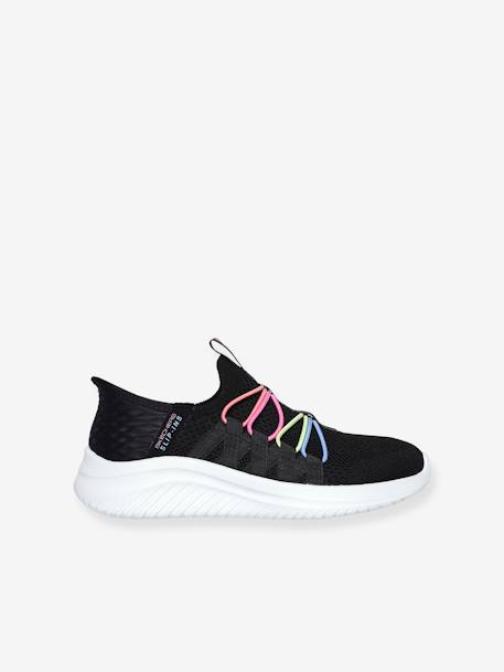 Baskets enfant Hands Free Slip-ins : Ultra Flex 3.0 - Bungee Fun - Skechers noir - vertbaudet enfant 