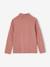 Lot de 3 tee-shirts BASICS à col montant fille bois de rose+mauve - vertbaudet enfant 
