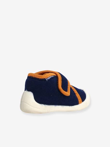 Pantoffels PANNO NAVY - FALCOTTO SNUPPY - NATURINO marineblauw+paars - vertbaudet enfant 