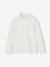Lot de 3 tee-shirts BASICS à col montant fille bois de rose+mauve - vertbaudet enfant 