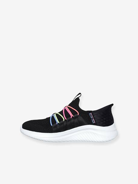 Baskets enfant Hands Free Slip-ins : Ultra Flex 3.0 - Bungee Fun - Skechers noir - vertbaudet enfant 