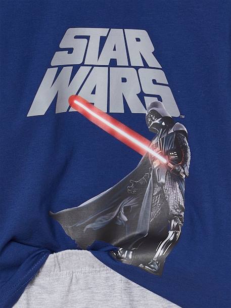 Pyjama Star Wars en jersey bleu nuit - vertbaudet enfant 