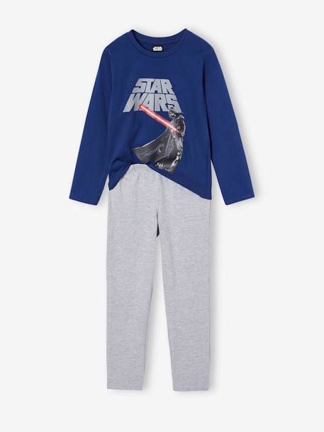 Pyjama Star Wars en jersey bleu nuit - vertbaudet enfant 