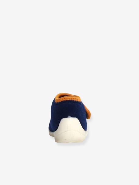 Pantoffels PANNO NAVY - FALCOTTO SNUPPY - NATURINO marineblauw+paars - vertbaudet enfant 